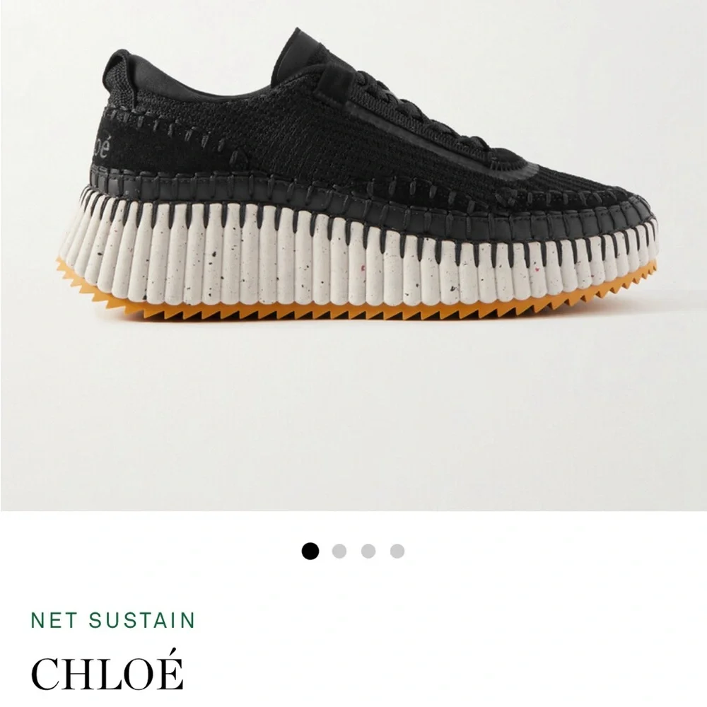 Chloe Nama Sneakers- Black - Picture 11 of 11